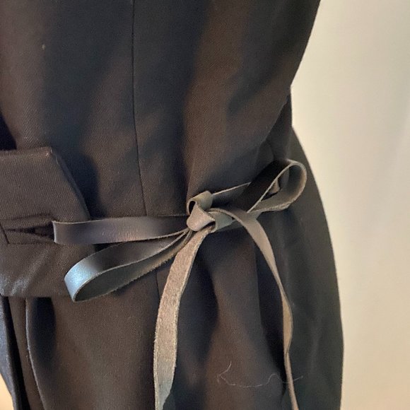 Ted Baker Black Linen Zip Coat- Career Executive - Picture 5 of 9